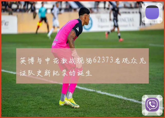 英博与申花激战现场62373名观众见证队史新纪录的诞生